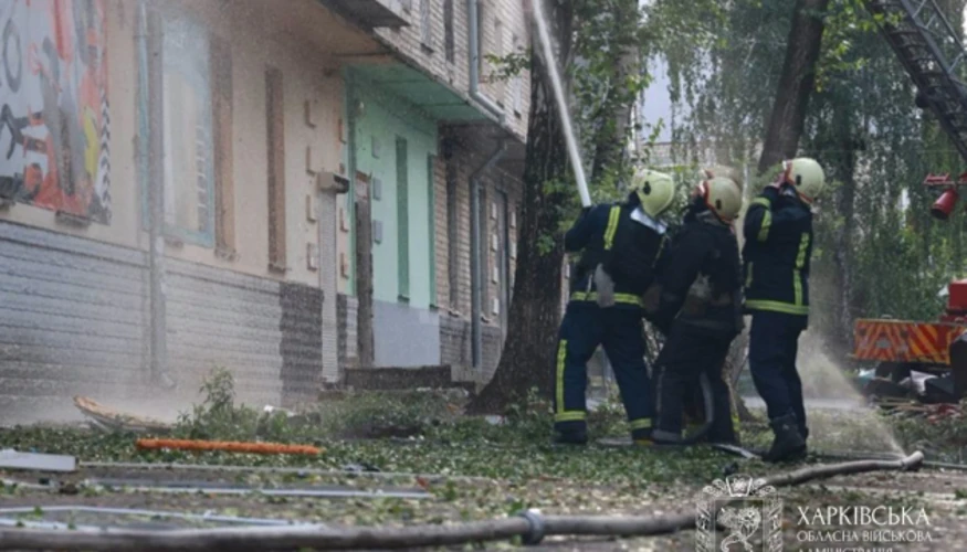 Наслідки російського удару на Харківщині, 28 липня 2026 року