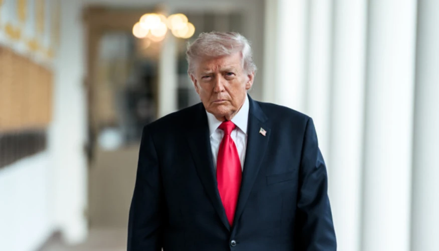 Прем'єр Ірландії Мікхол Мартін та президент США Дональд Трамп у Дубліні, 12 вересня 2026 року
