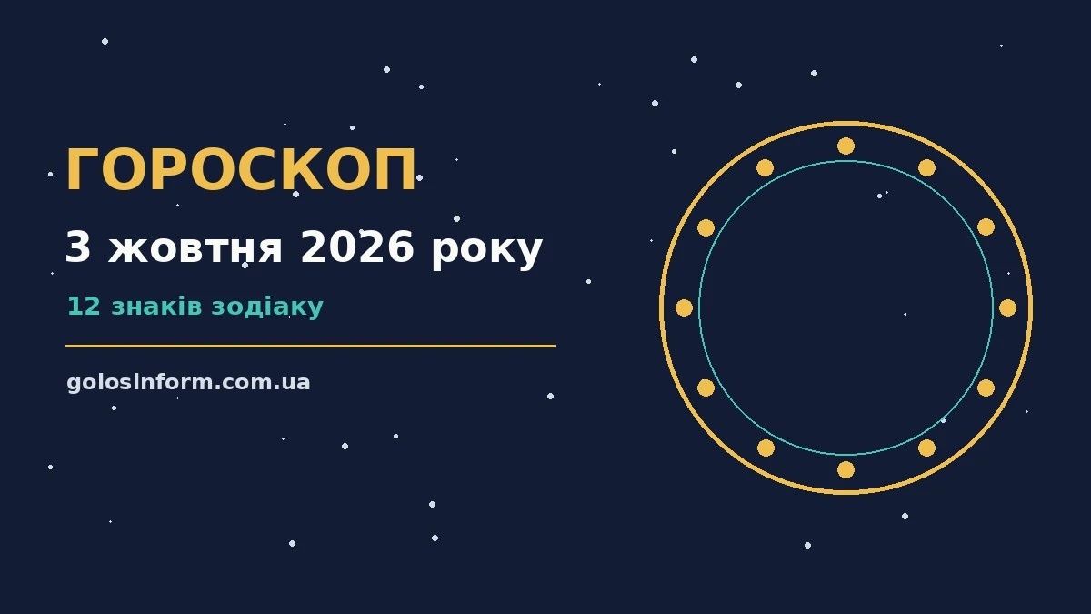 Астрологічний гороскоп на 3 жовтня 2026 року: поради щодо стосунків і спілкування