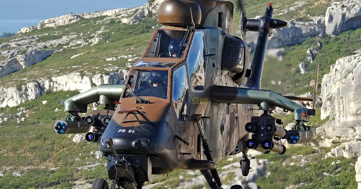 Ударний гелікоптер Eurocopter Tiger виробництва Airbus