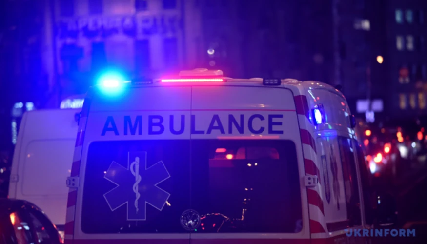 Наслідки атаки дронів у приватному житловому будинку Оболонського району Києва